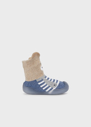 Обувки тип чорапче с подметка за бебе момче Mayoral