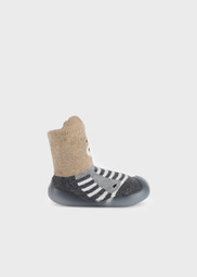 Обувки тип чорапче с подметка за бебе момче Mayoral