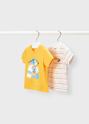 Комплект от две тениски за момче Mayoral