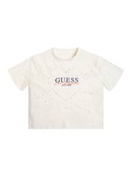 Блуза с къс ръкав за момиче GUESS