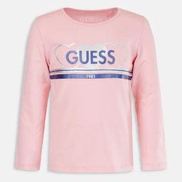 Блуза с дълъг ръкав за момиче GUESS