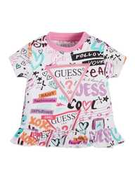 Блуза с къс ръкав за момиче GUESS