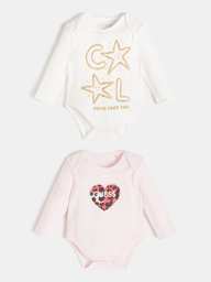 Комплект бодита за бебе момиче GUESS