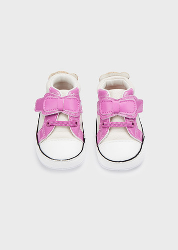 Обувки с панделка за бебе момиче Mayoral