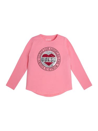Блуза с дълъг ръкав за момиче GUESS