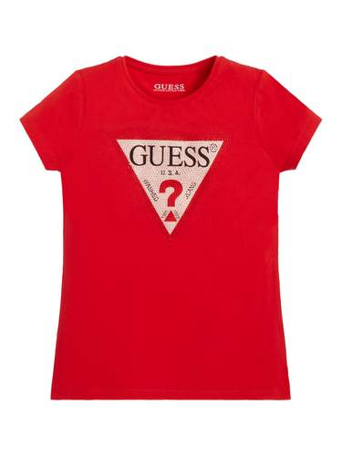 Блуза с къс ръкав за момиче GUESS