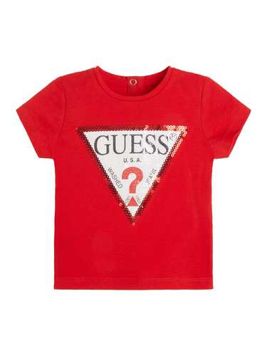 Блуза с къс ръкав за момиче GUESS