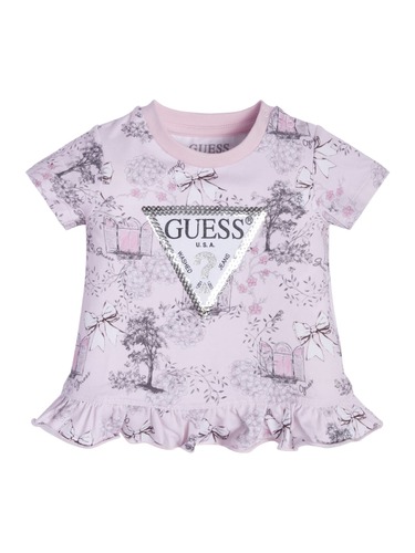 Блуза с къс ръкав за момиче GUESS