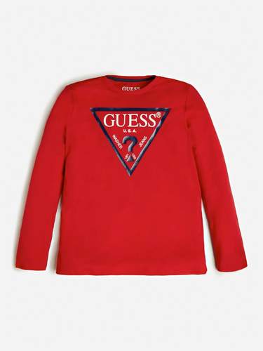 Блуза с дълъг ръкав за момче GUESS