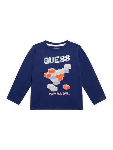 Блуза с дълъг ръкав за момче GUESS